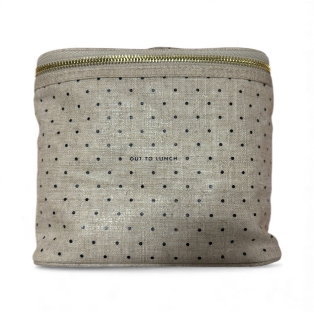 Kate Spade Cream is and Black Polka Dot Bag